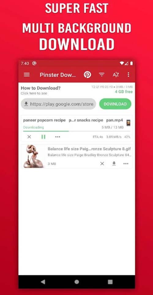 Pinster Advanced Downloader 4